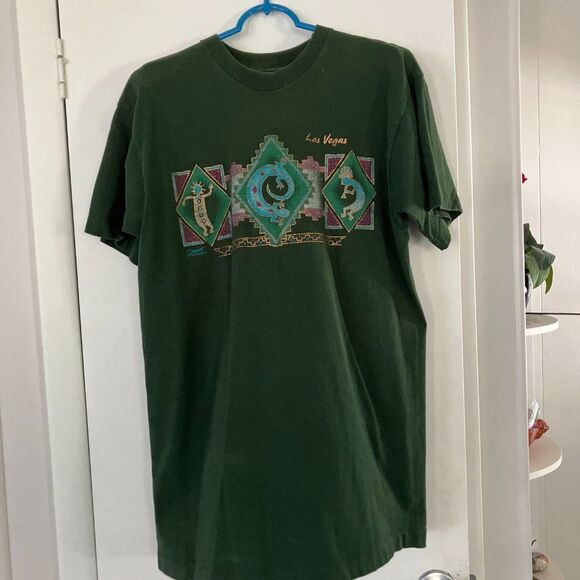 Hunter Green Las Vegas Tunic Top Size L - Picture 2 of 8